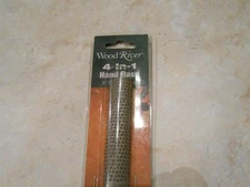 WOODRIVER 4-in-1 Hand Rasp 8” Long