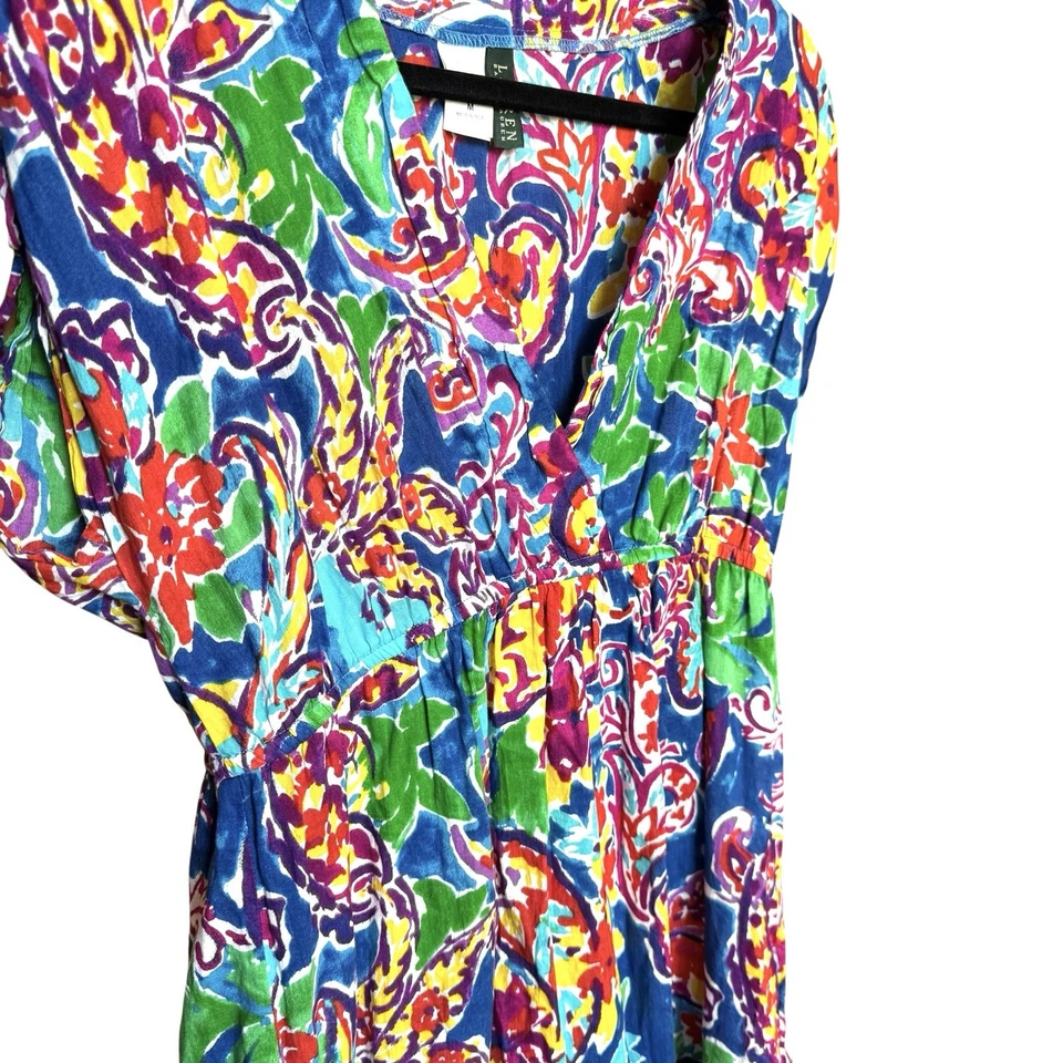 Vestido de natación tropical Lauren Ralph Lauren | Talla mediana para mujer Foto 2 de 4