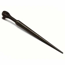 Wright Tool 4428 1/2" Drive Black Oxide Construction Spud Ratchet, 15"