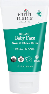 Organic Baby Face Nose & Cheek Balm | Moisturizer with Calendula Oil for Dry Ski