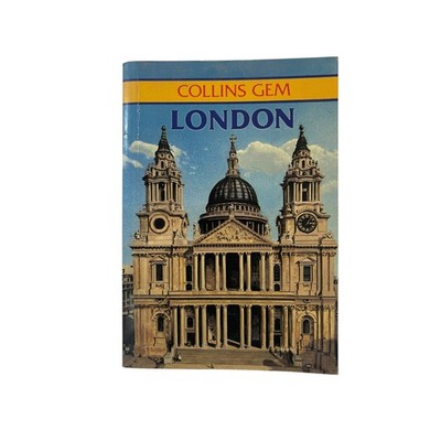 Collins Gem London Guide First Edition 1987 Illustrated History Heritage