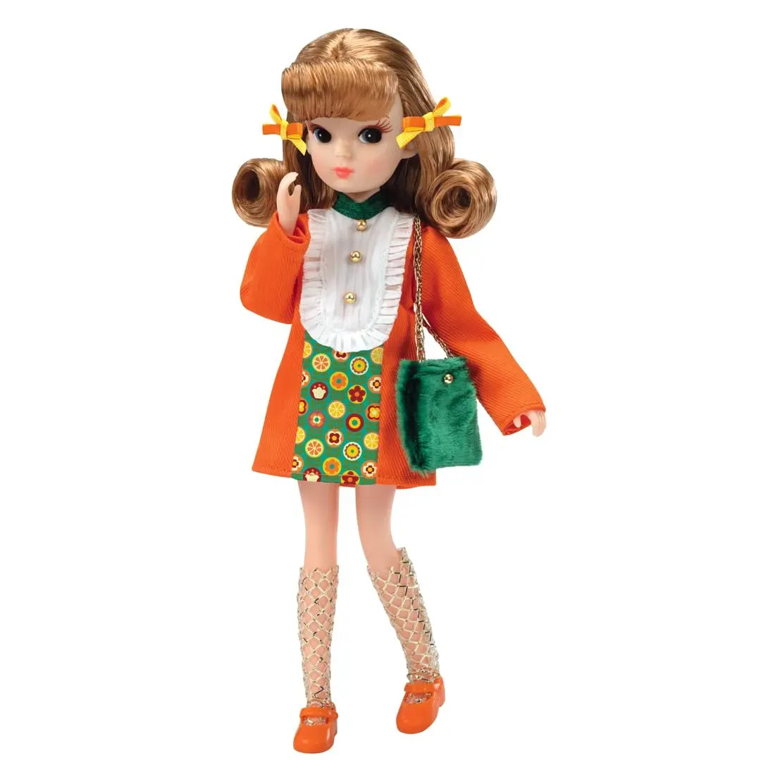 希少 llica Limited Box Set 4000限定 劇レア Japan NEW Takara Tomy Licca Doll Retro Lica Orange Lips 100th