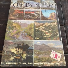 Vintage Walter T Foster OIL PAINTING NEW EDITION Book Rare