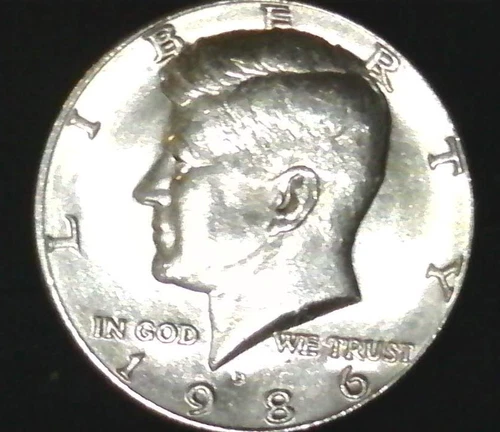 1986-D  Kennedy Half GEM-BU BETTER DATE #A1