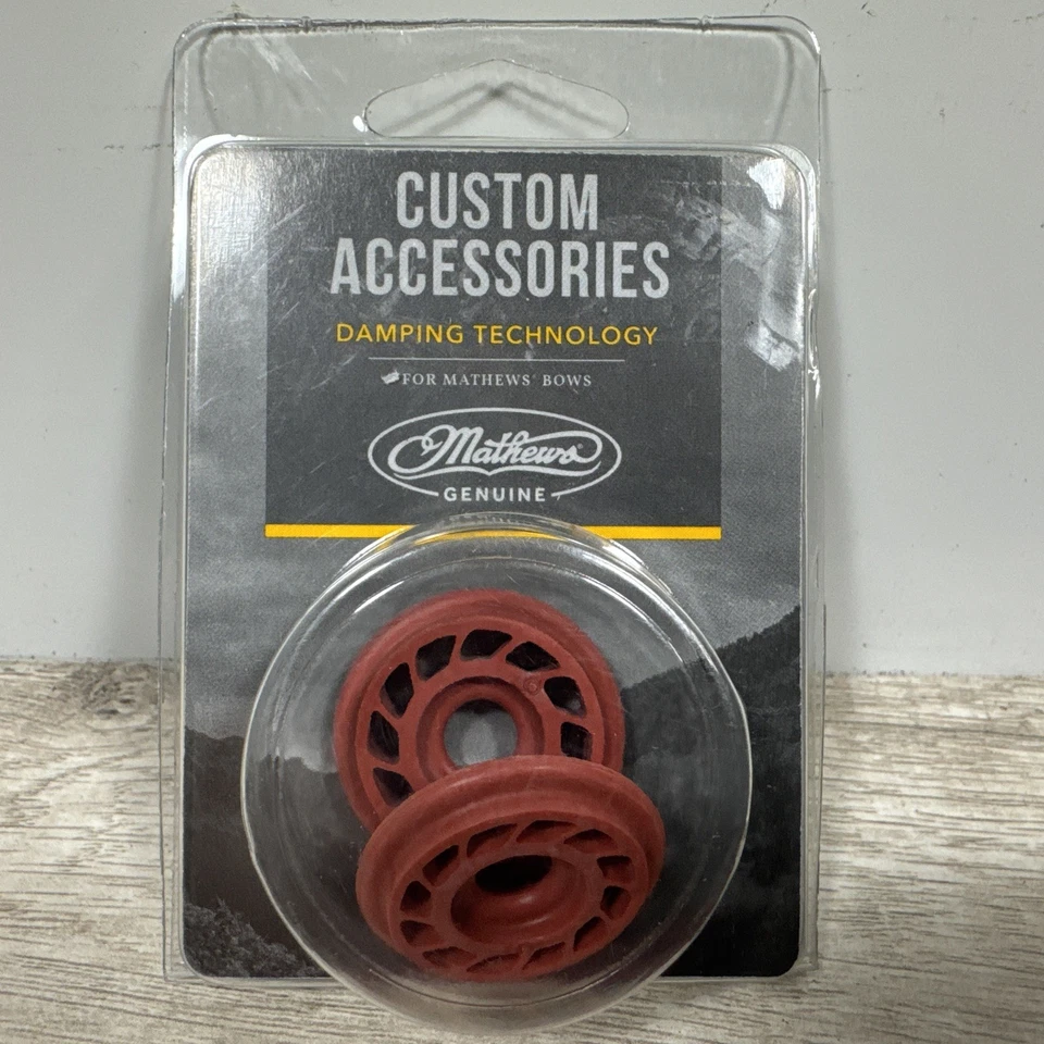 Nano Amortiguadores Armónicos de Goma Mathews Tiro con Arco 2-PK - Varios Colores - NUEVO Foto 4 de 4