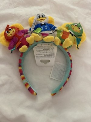 Disney Parks 2026 Mexico Pavilion Three Caballeros Birds Ears Headband NEW