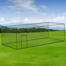 55 12 12ft Baseball Batting Cage Nets 1.88" 45 Mesh Fully Enclosed Only Net USA