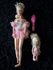 BARBIE + SHELLY/KELLY BALLERINA 1997 ORIGINALE MATTEL