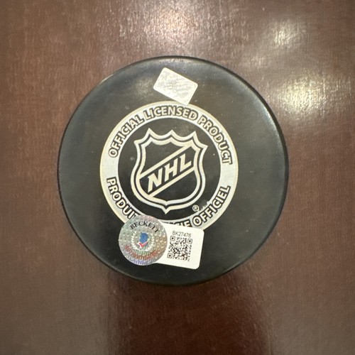 Patrick Marleau Signed San Jose Sharks Logo Puck Beckett BAS COA - Picture 2 of 2