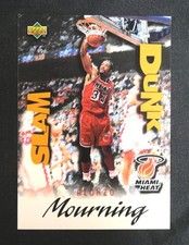 1997-98 UPPER DECK Alonzo Mourning Slam Dunk #SD4