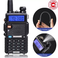 Digital Handheld Radio Scanner Fire Police VHF FM EMS Ham 2 Way Transceiver Dual