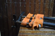 PONY 3/4" PIPE CLAMP 2PC LOT 17" 30" WOODWORKING SHOP TOOL WOOD GLUE UP TOOLS