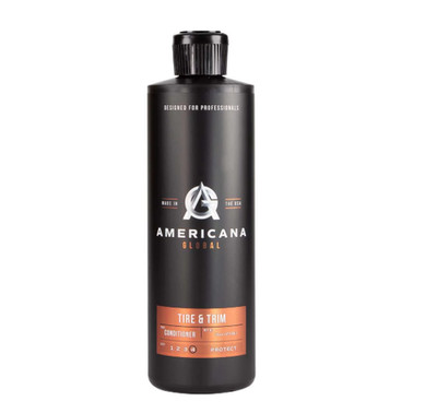 Americana Global Tire & Trim 16oz Eco-Friendly Protectant and Shine Water-Based