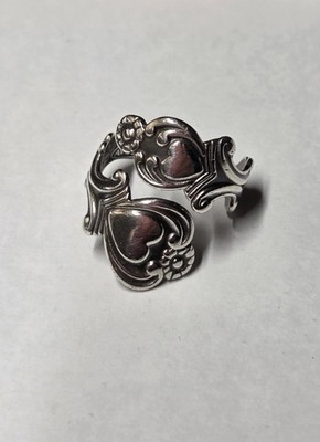 AVON Vintage Wickelring/Löffelring 925 Sterling Silber, 70er Jahre