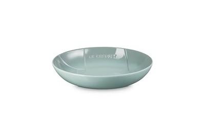 Le Creuset Deep Mesh Round Dish 25cm Sea Salt Heat and Cold Resistant Microwave