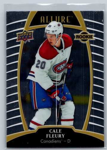 2019-20 Upper Deck Allure Rookie #95 Cale Fleury Montreal Canadiens - Picture 1 of 2