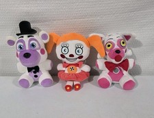 Five Nights at Freddy s Plush Lot of 3 FNAF Characters 6-8 No Tags