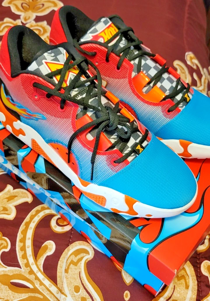 Nike PG 6 x Hot Wheels Blue/Orange/Red 2022 for Sale