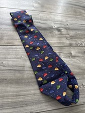 Hermès Paris Seidenkrawatte Herren Krawatten Binder ,Vintage Seide UNBRELLA