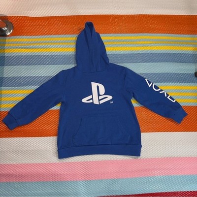 Sony PlayStation Official Kids Pullover Hoodie Sweater Size 8
