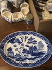 Blue Willow Pattern 12x9 Platter — photo 1