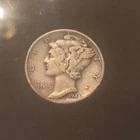1944-S Mercury Dime 90% Silver San Francisco  Grandpa’s Collection - Better Date