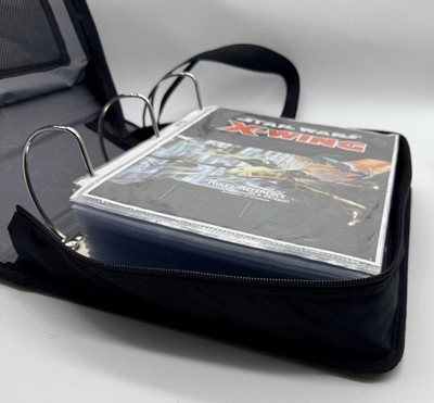 Star Wars X-Wing XL 3 Rings Binder w/ Zipper Approx 300 Card Sheet Protectors | eBay Star Wars X-Wing XL 3 Rings Binder w/ Zipper Approx 300 Card Sheet Protectors | eBay