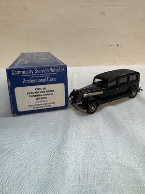 Miniature Brooklin BC027 Buick Limited Town Car By Derham 1938 - Noir/Muscavado - 1:43