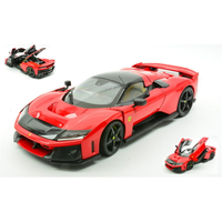 Ferrari F80 2024 RED Signature 1:18 Burago Auto Stradali -D- Neues Modell