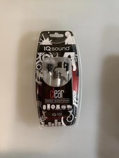 iQ Sound IQ-101 Wired Earbuds 3.5mm Stereo Headphones In-Ear New