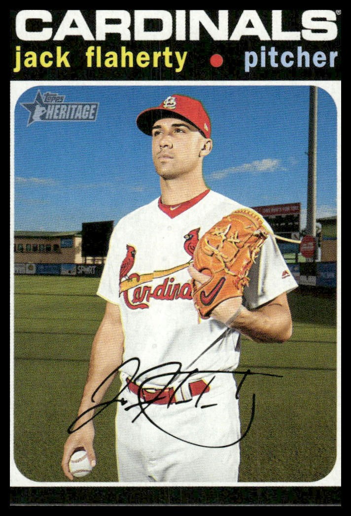 2020 Topps Heritage #261 Jack Flaherty