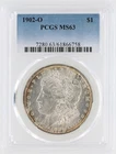 1902-O Morgan Silver Dollar PCGS MS63 S$1 New Orleans Minted No Reserve