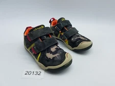 PLAE Ty Boy's Size 10 Comfort Running Shoes Multicolor Camo