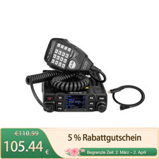 Retevis RT95 Mini Mobilgerät Dualband Amateurfunk,Funkgerät Auto-Transceiver