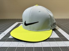 RARE Nike RZN VRS Golf Hat - Gray/Lime - Fitted Flexfit Size: L/XL