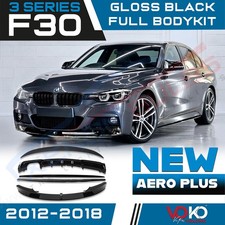 BMW 3 SERIES F30 M SPORT PERFORMANCE STYLE FULL GLOSS BLACK BODY KIT UK STOCK