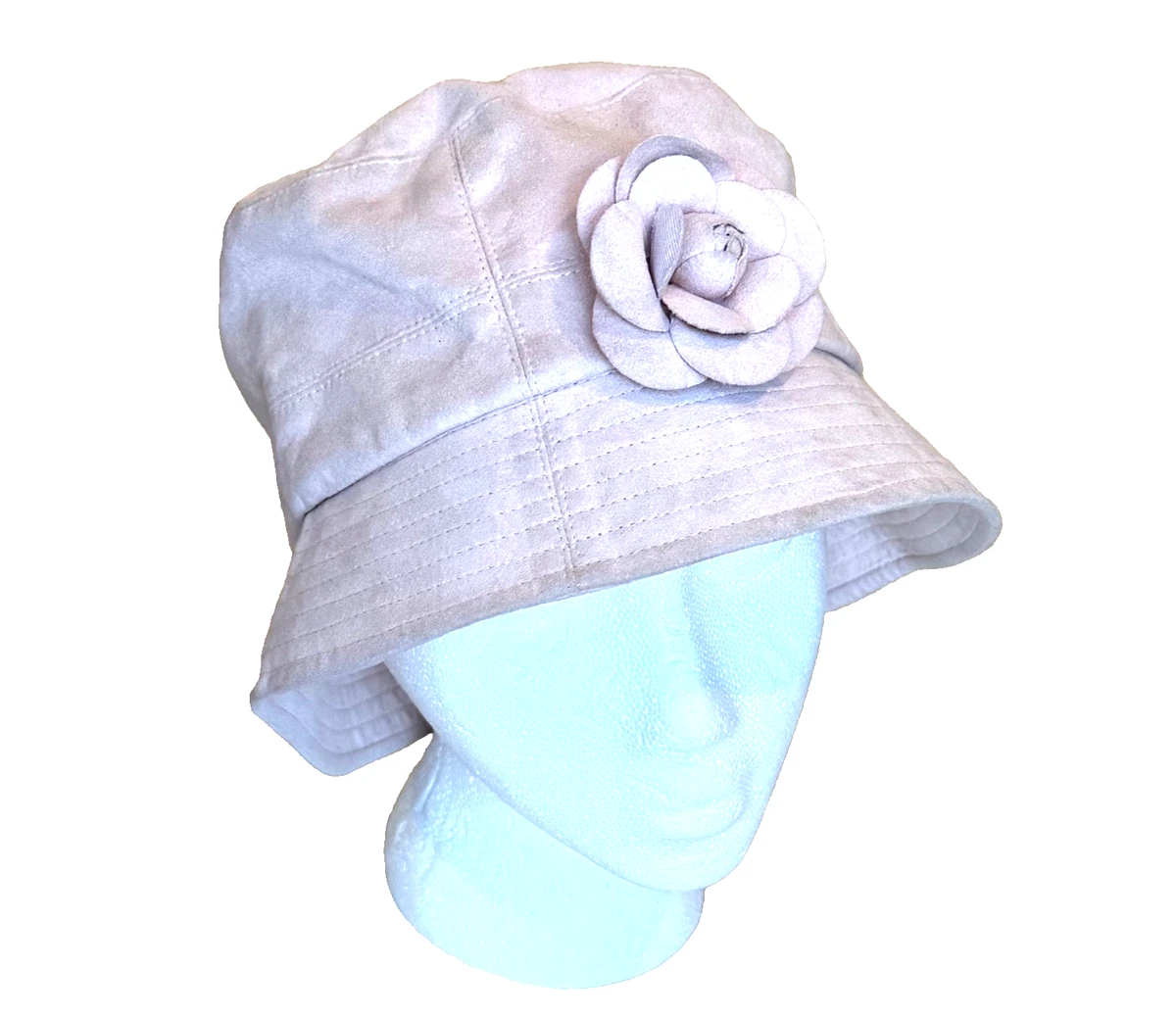 KOKIN Women’ Packable Pink Suede Newsboy Hat | Vintage Silk Herringbone Traditional Newsboy Cap - Lightweight Cap  main image 3