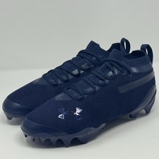 Under Armour Spotlight Suede MC Navy Blue Football Cleats 6000074-410 Size 7