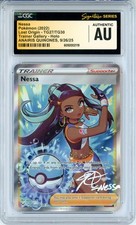 CGC Signed Anairis Quinones Nessa TG27/TG30 Swsh11: Lost Origin Trainer Gallery