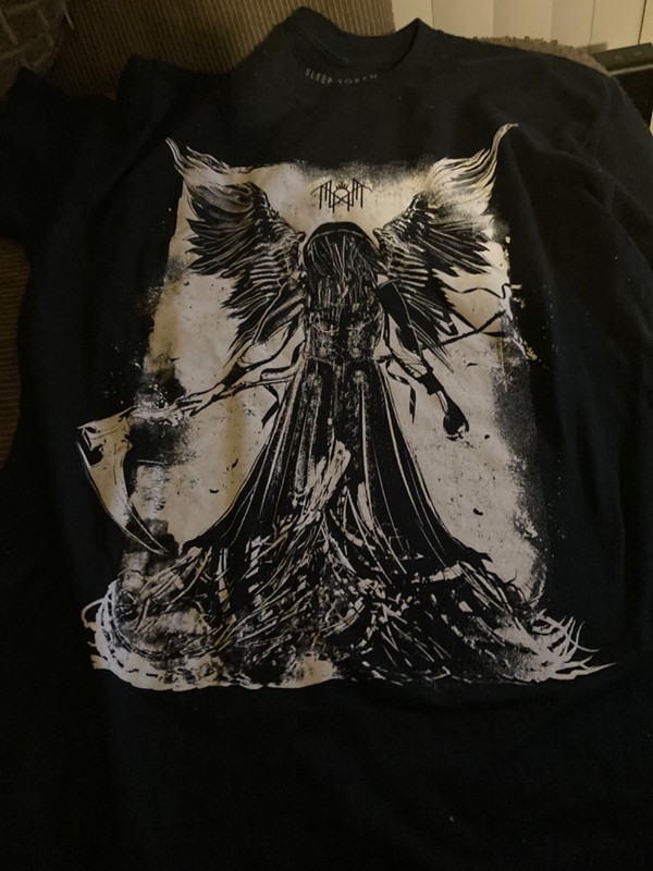 NWT Hot Topic Sleep TokenScythe T-Shirtin Black size Large
