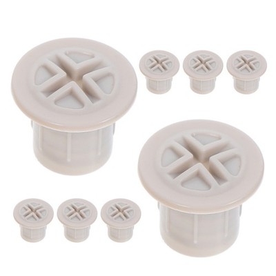  8 Pcs Rutschen-sicherheitsabdeckungen Muttern-sicherheitsabdeckungen