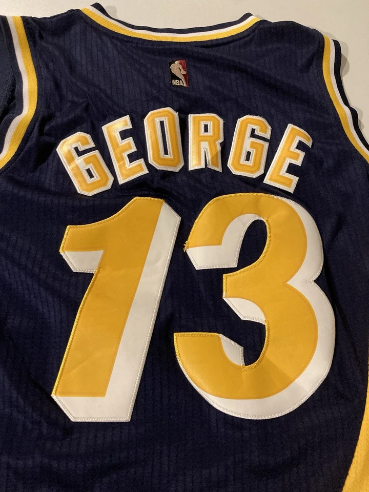 Adidas HWC Hardwood Classics Paul George Indiana Pacers #13 Jersey Men’s S  NBA - Image 3 of 4