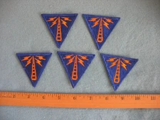 One New Old Stock WWII US AAF Radio communications specialist sleeve patch.