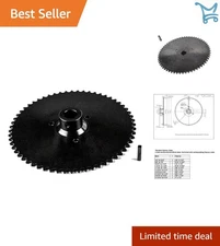 Roller Chain Sprocket B Type 1in Bore 60 Tooth for Karts and Live Axle