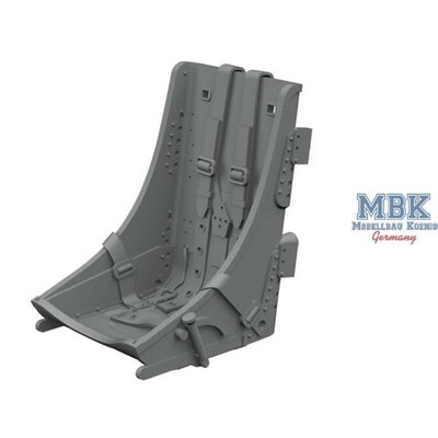EDUARD ED6481065 Curtiss P-40 Seat With Integral Belts Type 2 PRINT