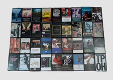  36 CASSETTE TAPE LOT  RUSH GENESIS DOORS EAGLES ZZ TOP ELTON JOHN CSNY REM