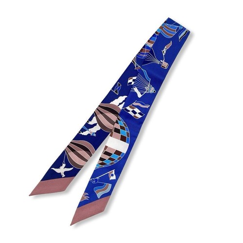 Hermes Twilly Scarf "LES FOLIES DU CIEL"