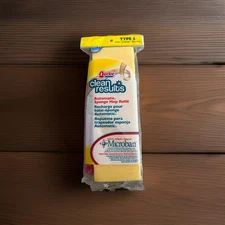 New Quickie Clean Results Type S Automatic Sponge Mop Head Refill  Sealed