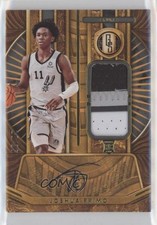 2021-22 Chronicles Gold Standard Rookie Jersey Prime /25 Joshua Primo Auto RC