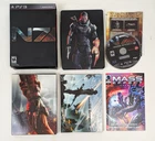 Mass Effect 3 N7 Collector's Edition Steelbook PS3 Game Disc + Art Book & Comic